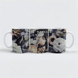 raxxa Premium-Tasse: Flower And Bird Spring Garden