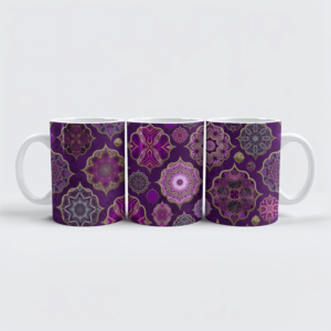 raxxa Premium-Tasse: Moroccan Tiles Vintage Elegance Pink