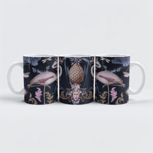 raxxa Premium-Tasse: Ornamental Flamingo II