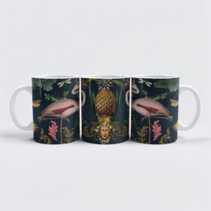 raxxa Premium-Tasse: Ornamental Flamingo