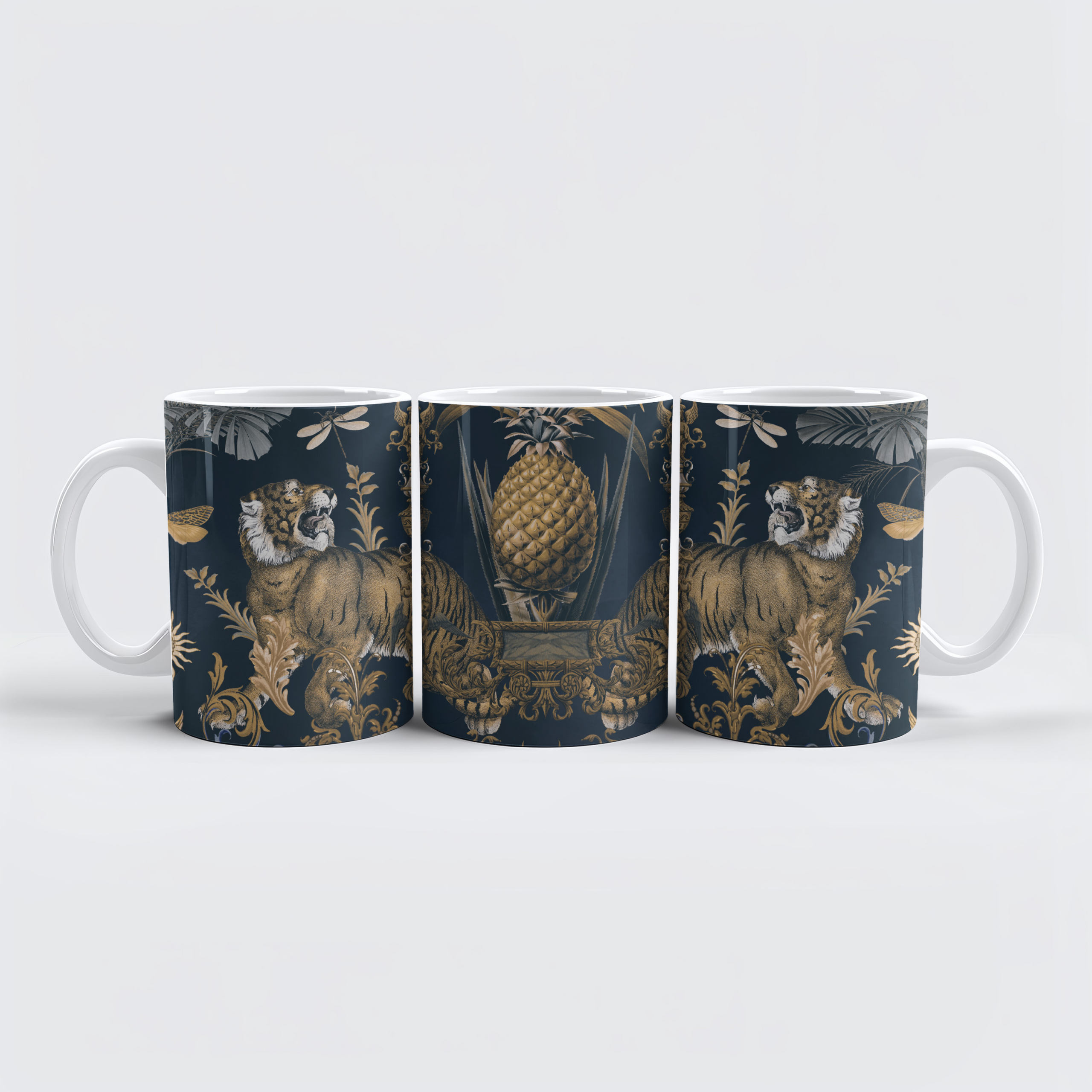 raxxa Premium-Tasse: Ornamental Tiger II