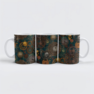raxxa Premium-Tasse: Steampunk Skull