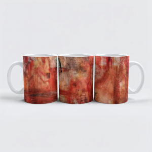 raxxa Premium-Tasse: Shadows in red