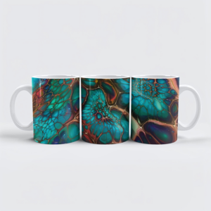 raxxa Premium-Tasse: Fleurs de locéan