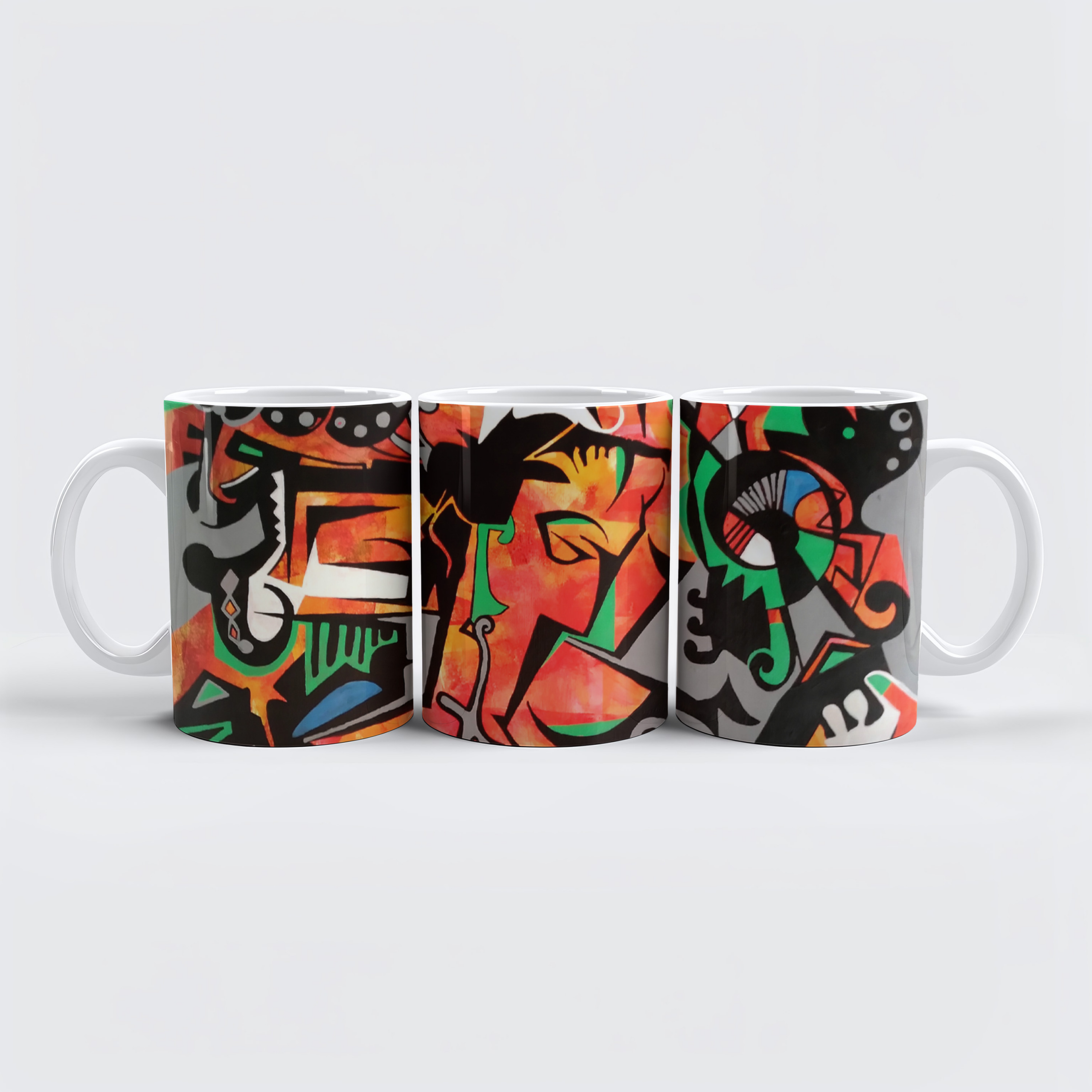 raxxa Premium-Tasse: Picaso Gril with Mandolin