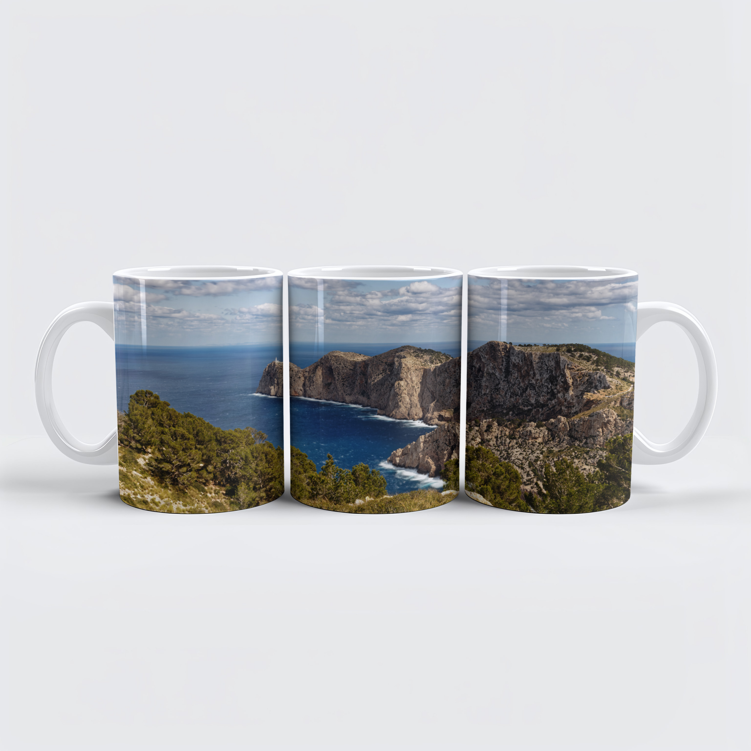 raxxa Premium-Tasse: Mallorca - Blick zum Cap de Formentor