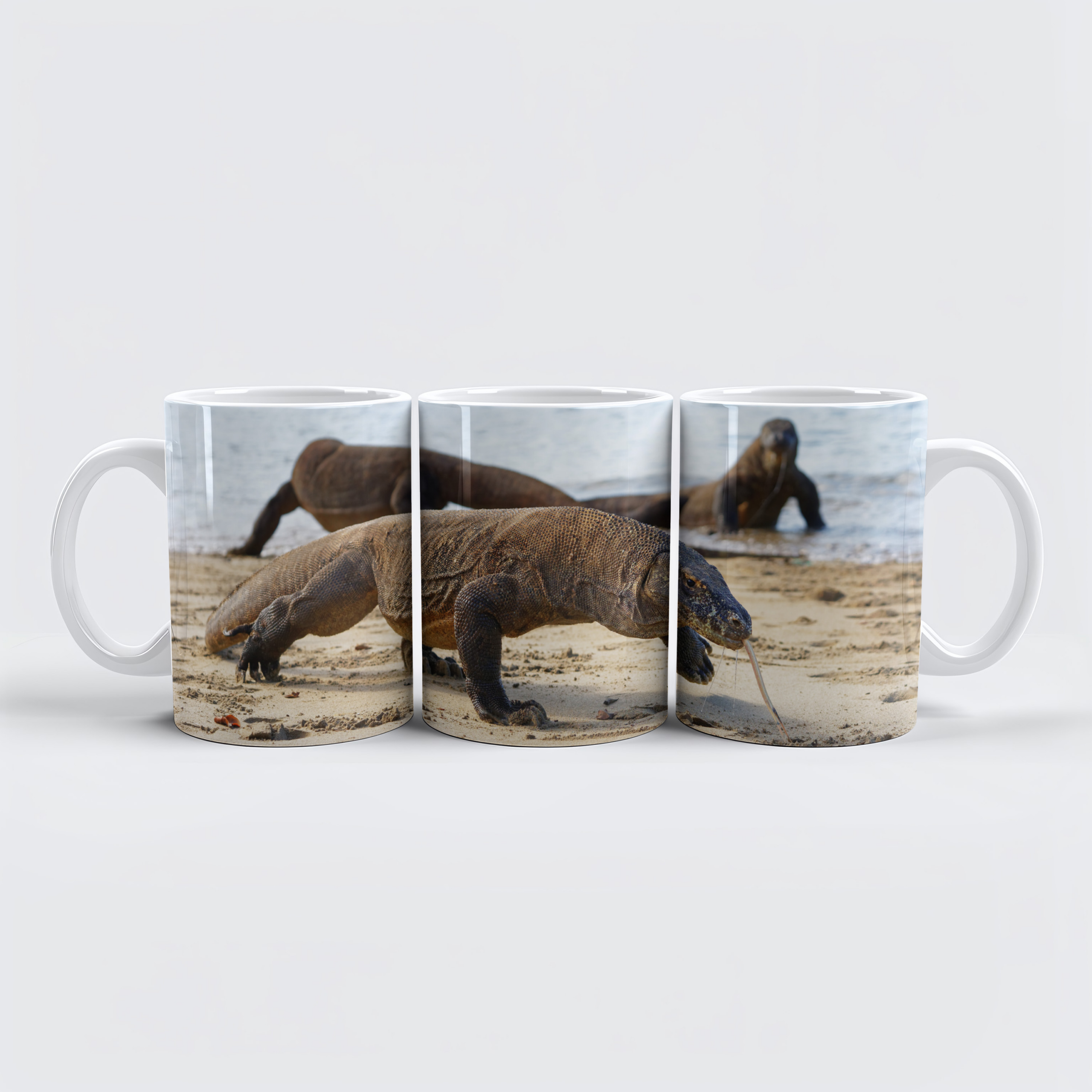raxxa Premium-Tasse: Komodo-Warane