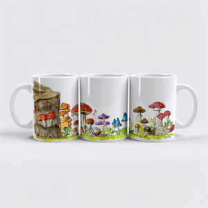 raxxa Premium-Tasse: Mushroom concert