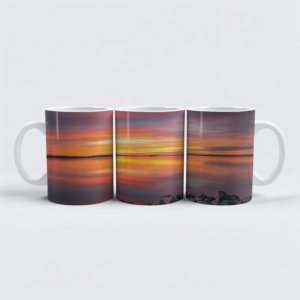 raxxa Premium-Tasse: Steinhuder Meer am Abend