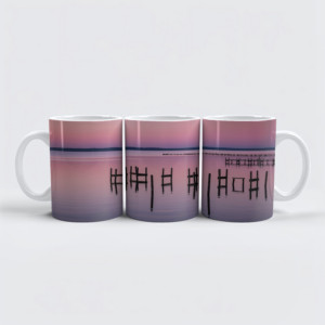 raxxa Premium-Tasse: Pfähle am Steinhuder Meer-1