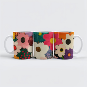 raxxa Premium-Tasse: Blühende Horizonte – Matisse-Garten