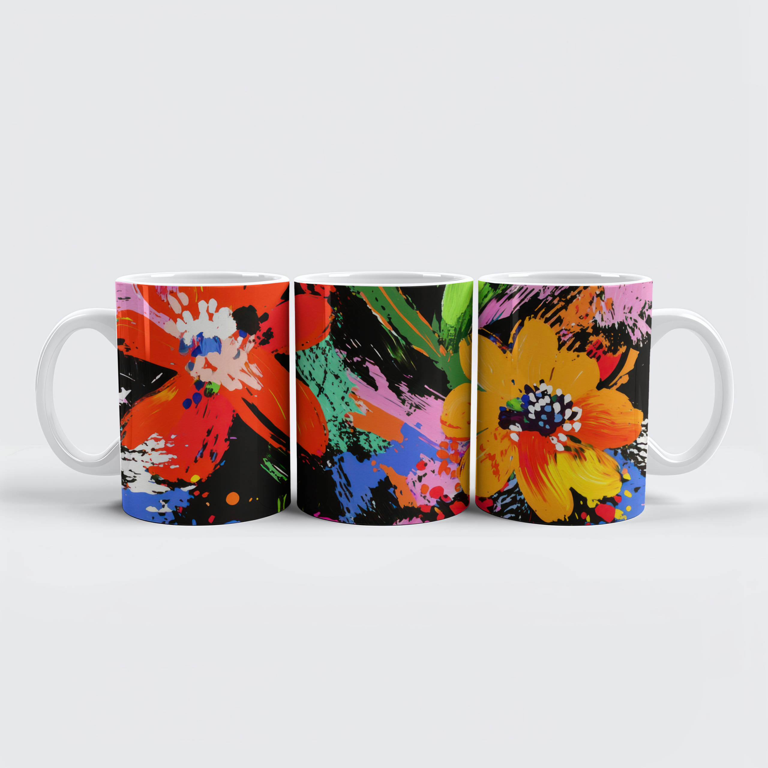 raxxa Premium-Tasse: Farbenspiel der Blütenblätter