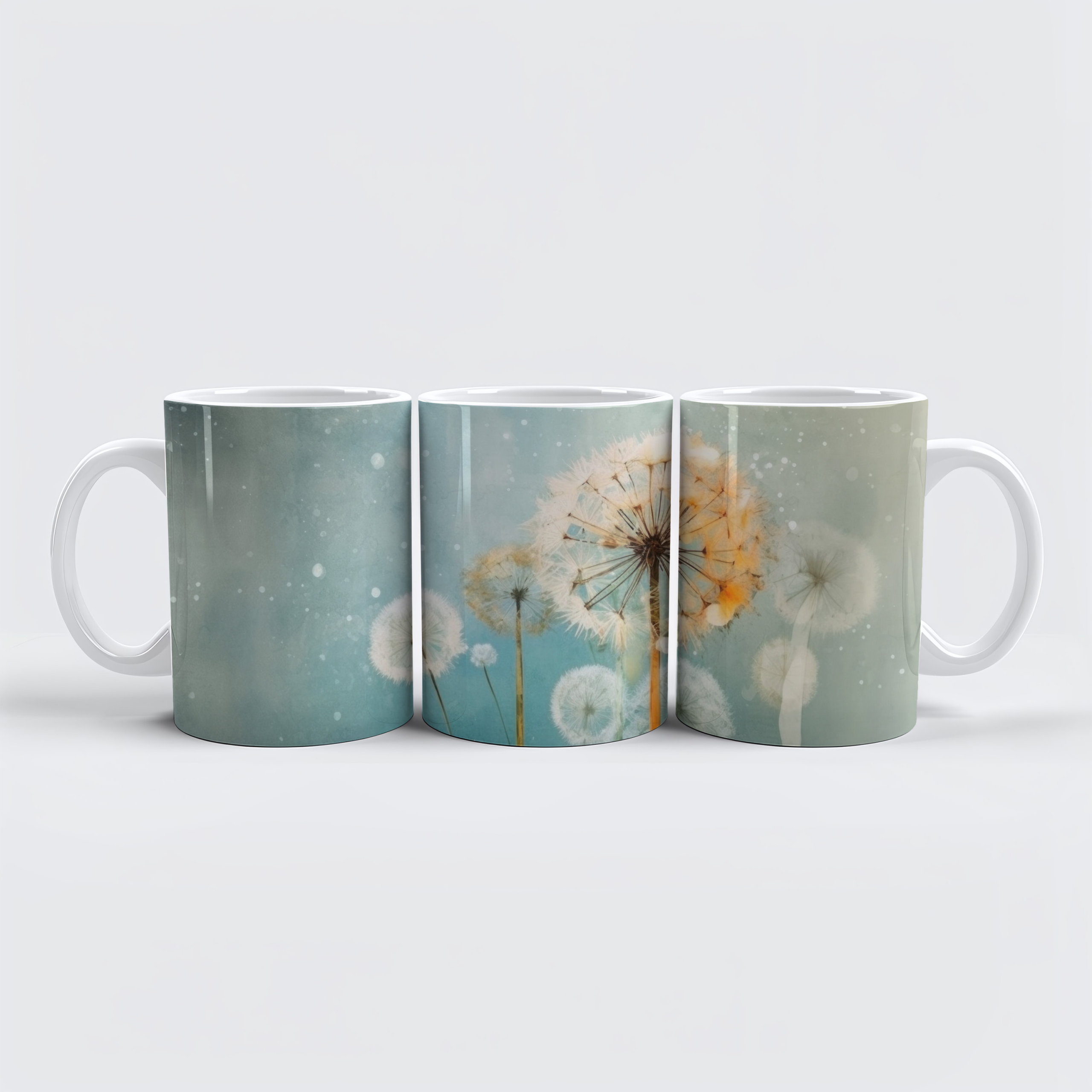 raxxa Premium-Tasse: Schwebende Pusteblumen