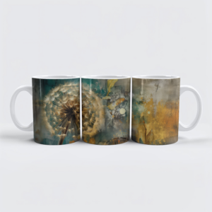 raxxa Premium-Tasse: Goldene Reflexionen in der Stadt