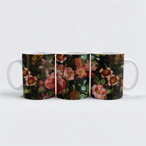 raxxa Premium-Tasse: Luxuriöse Blüten aus vergangener Zeit