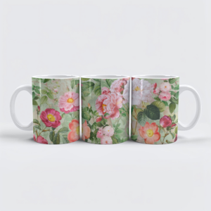 raxxa Premium-Tasse: Antike Rosen- Ein Hauch von Luxus