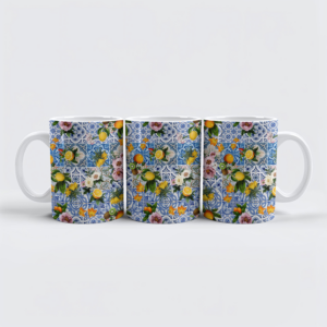 raxxa Premium-Tasse: Die Magie mediterraner Fliesen- Zeitlos und einzigartig