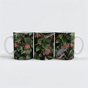 raxxa Premium-Tasse: Dschungel-Nächte in Vintage- Mitternachtszauber