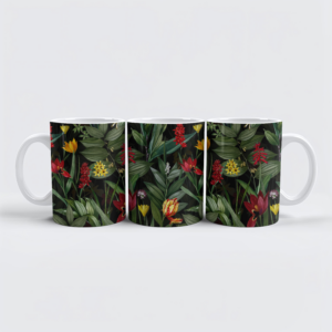 raxxa Premium-Tasse: Dschungel-Nächte in Vintage- Mitternachtszauber