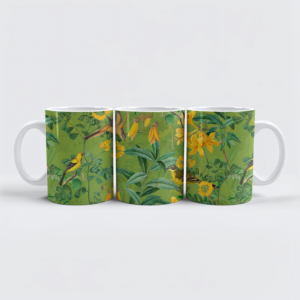 raxxa Premium-Tasse: Exotische Nostalgie- Tropische Vintage Dschungel-Kunst