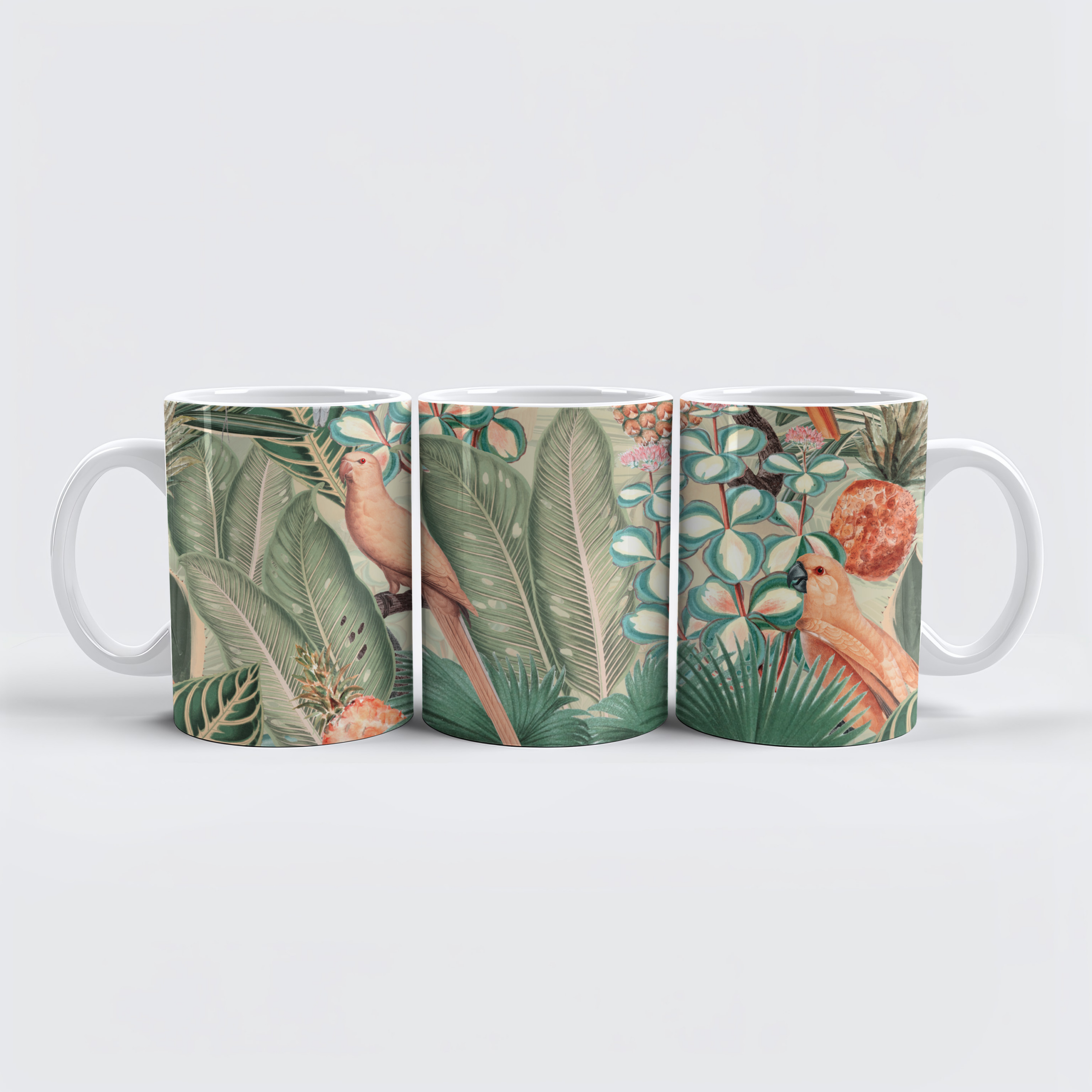 raxxa Premium-Tasse: Üppiger Tropen Dschungel