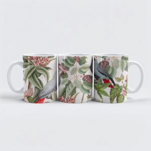raxxa Premium-Tasse: Exotischer Vintage Vogel Park
