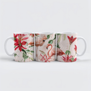 raxxa Premium-Tasse: Flamingo Vintage Garten