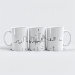 raxxa Premium-Tasse: Silhouette Frankfurt