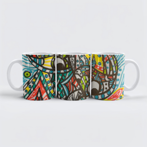 raxxa Premium-Tasse: Mirada de color