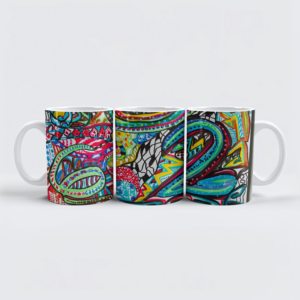 raxxa Premium-Tasse: El baile y sus colores