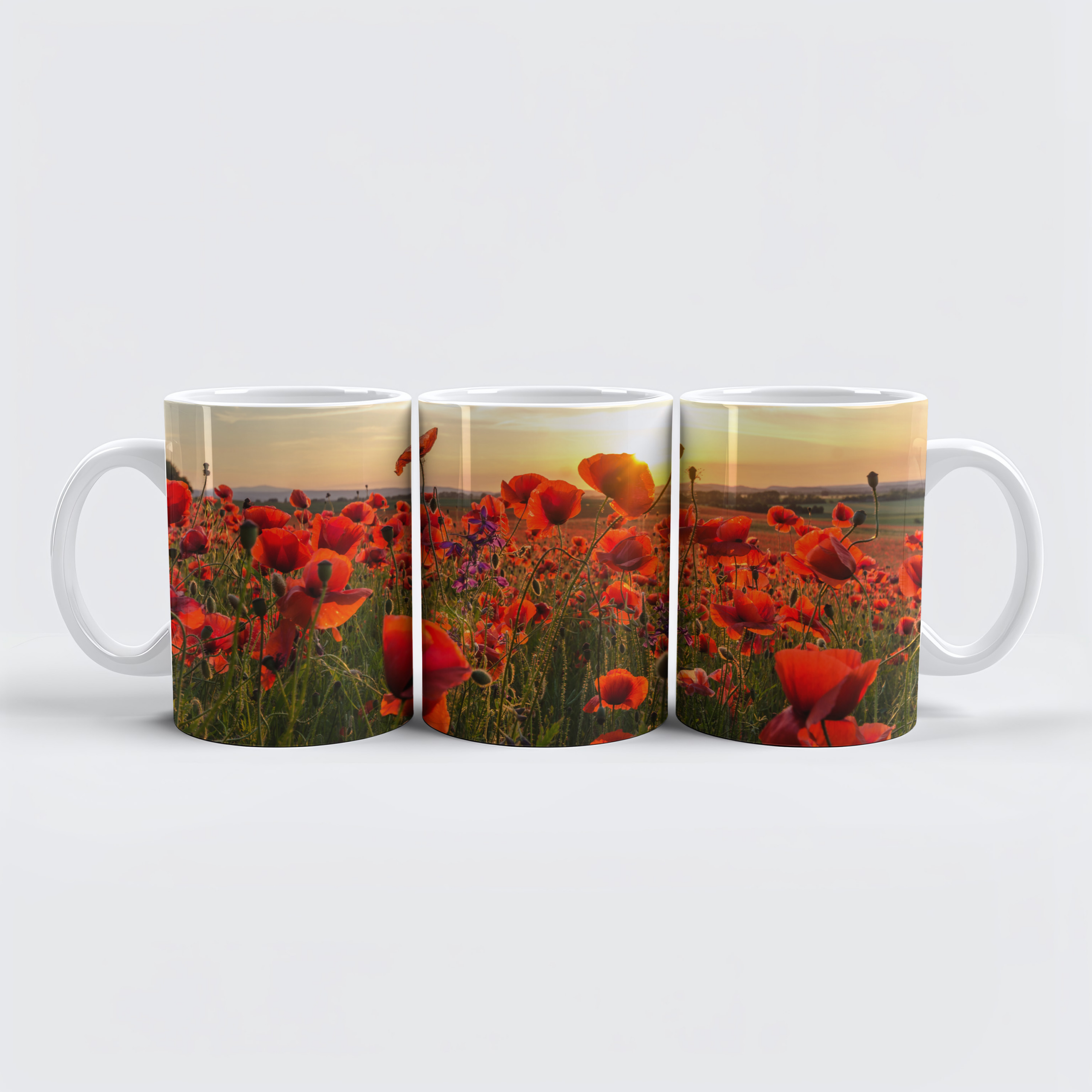 raxxa Premium-Tasse: Mohnleuchten