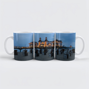 raxxa Premium-Tasse: Seebrücke Sellin