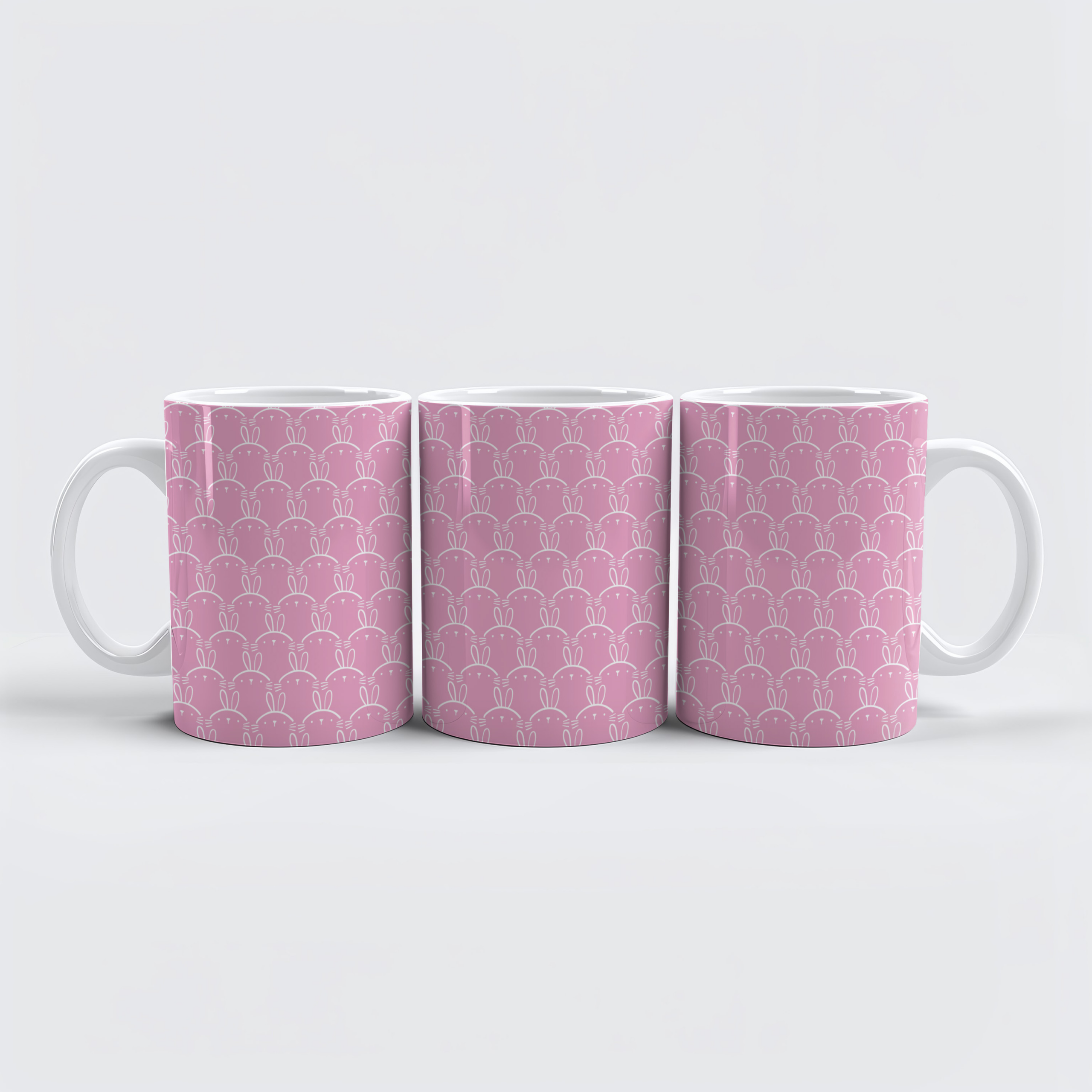 raxxa Premium-Tasse: Conejitos con orejas de algodón