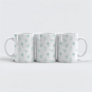 raxxa Premium-Tasse: globos que bailan a la deriva el cielo