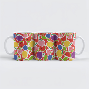 raxxa Premium-Tasse: Frutas que cuentan historias