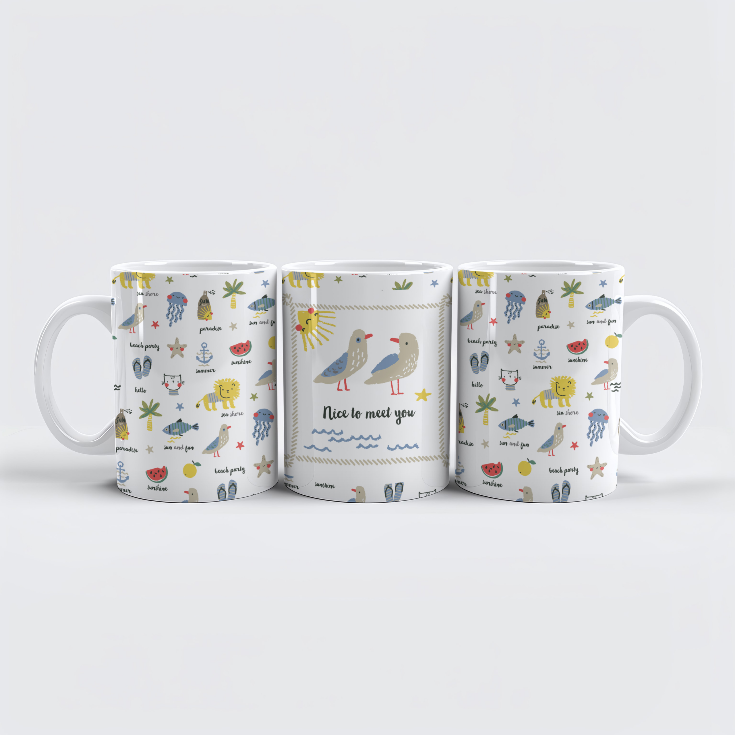 raxxa Premium-Tasse: El mar cuenta historias