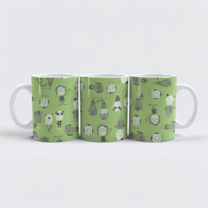 raxxa Premium-Tasse: Las huellas se convierten en amigos