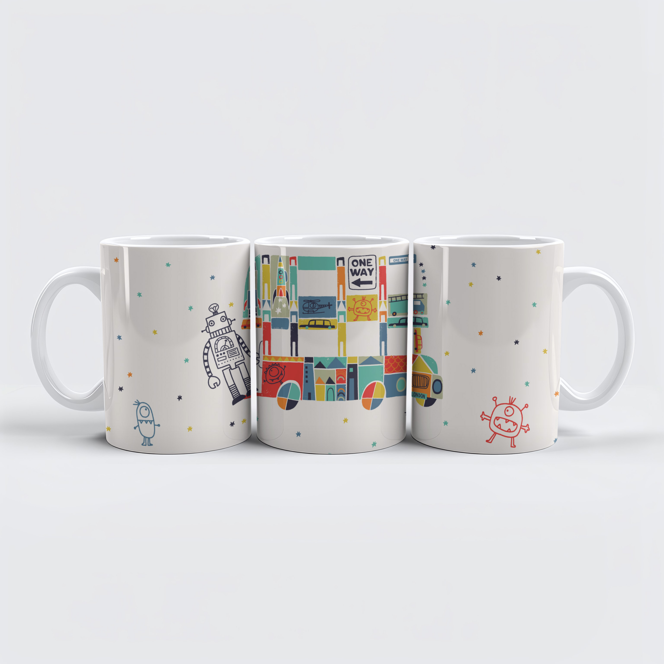 raxxa Premium-Tasse: Viaja en mi Bus intergaláctico