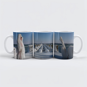 raxxa Premium-Tasse: Ein Wintertag in Travemünde