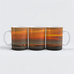 raxxa Premium-Tasse: Sonnenuntergang im Watt