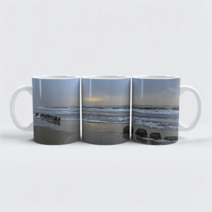 raxxa Premium-Tasse: Abendstimmung an der Nordseeküste in Dänemark