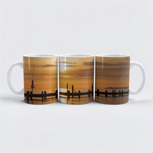 raxxa Premium-Tasse: Früh morgens in Travemünde