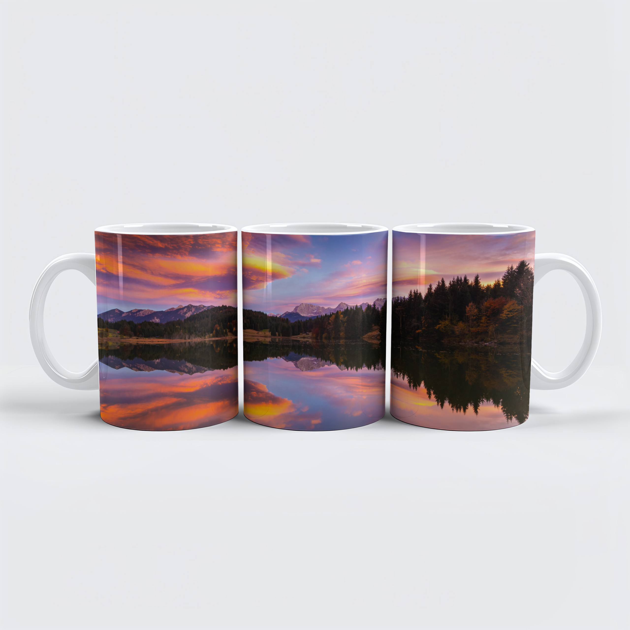 raxxa Premium-Tasse: Sonnenuntergang am Geroldsee