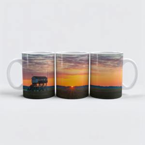 raxxa Premium-Tasse: Sonnenaufgang in Sankt Peter Böhl