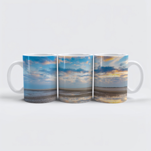 raxxa Premium-Tasse: Sonnenaufgang an der Nordsee