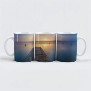 raxxa Premium-Tasse: Sonnenaufgang am See
