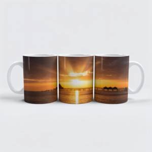 raxxa Premium-Tasse: Sonnenaufgang auf Insel Usedom