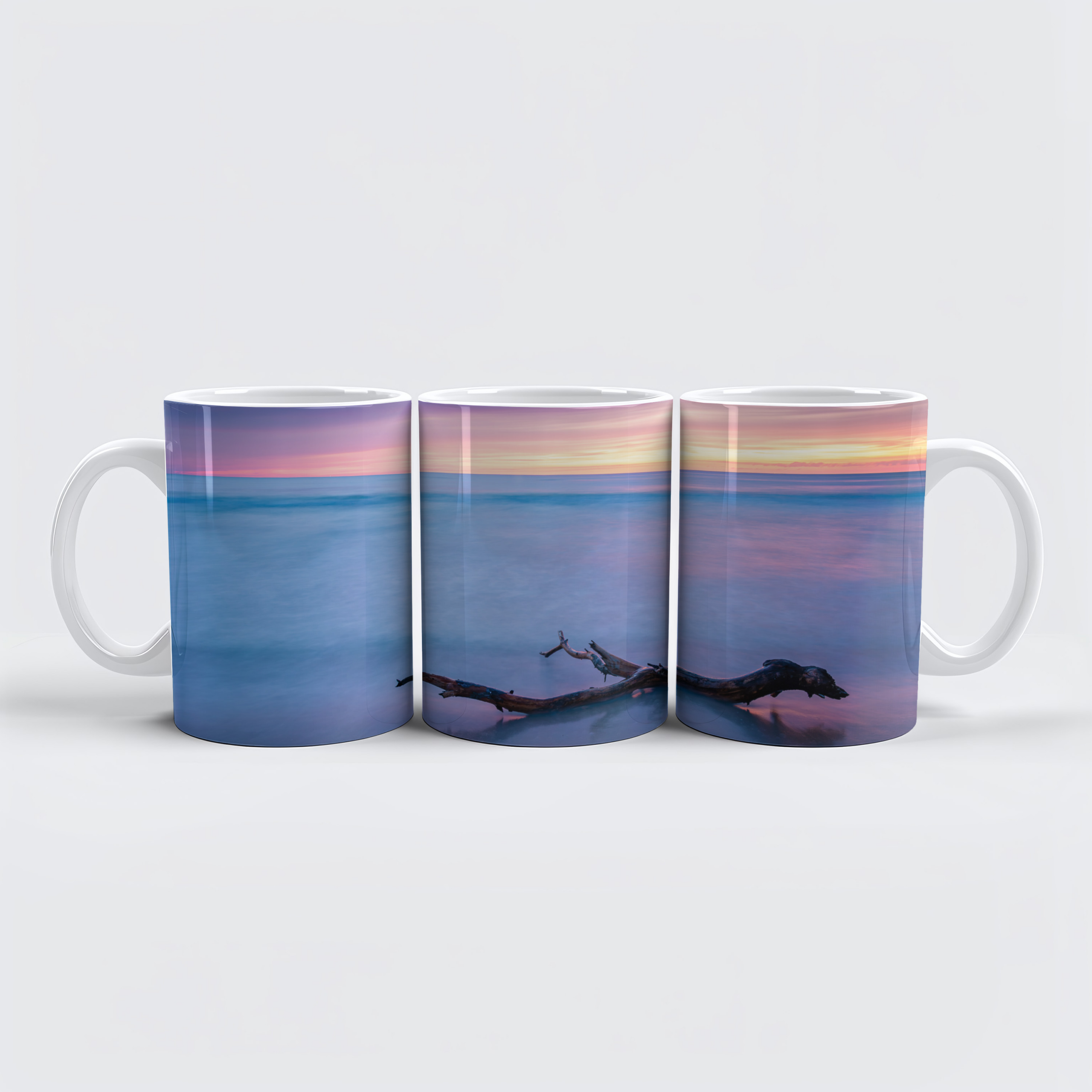 raxxa Premium-Tasse: Abenddämmerung am Strand