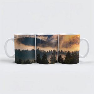 raxxa Premium-Tasse: Sommerabend im Bayerischen Wald