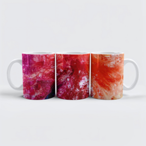 raxxa Premium-Tasse: Komposition rot orange